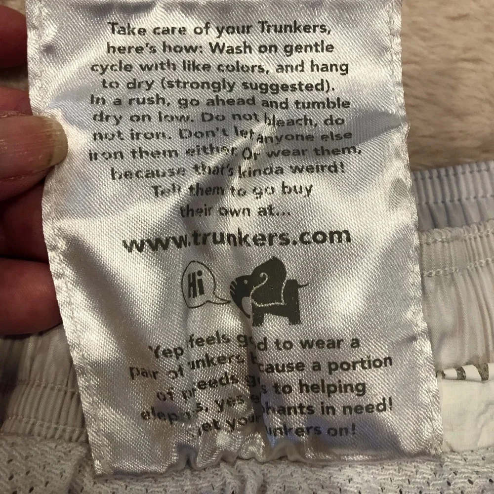 Truckers Swim Trunks, Size M